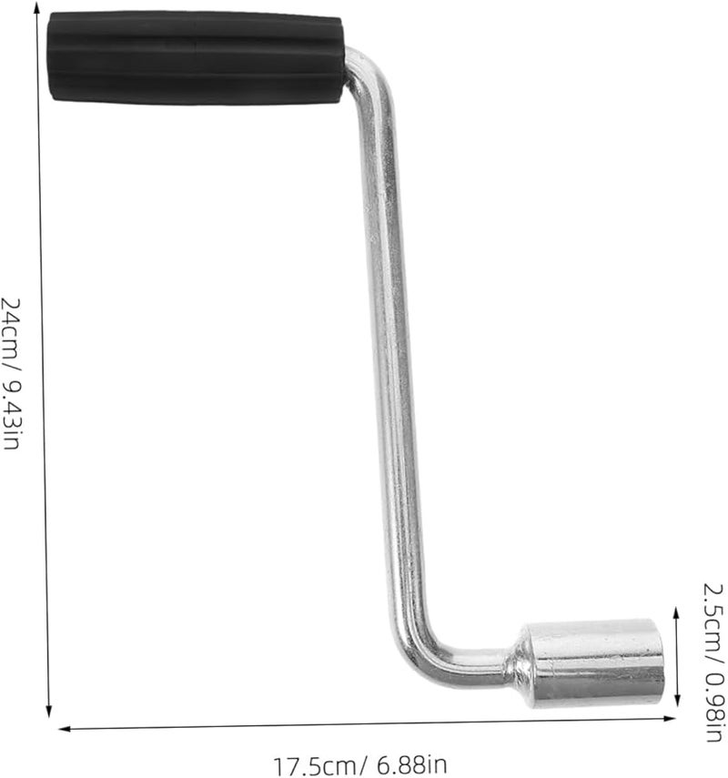 Stobok Scissor Jack Crank Handle Tool Accessory for Stabilizer Sleeve Rocker - Image 2